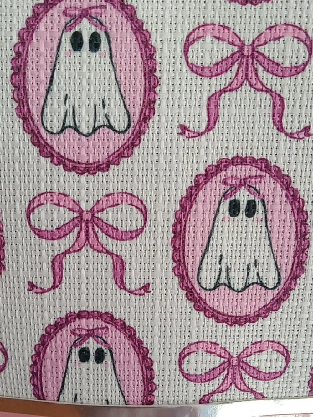 Abbey Pink Ghost Print Extra Large Dish Drying Mat
